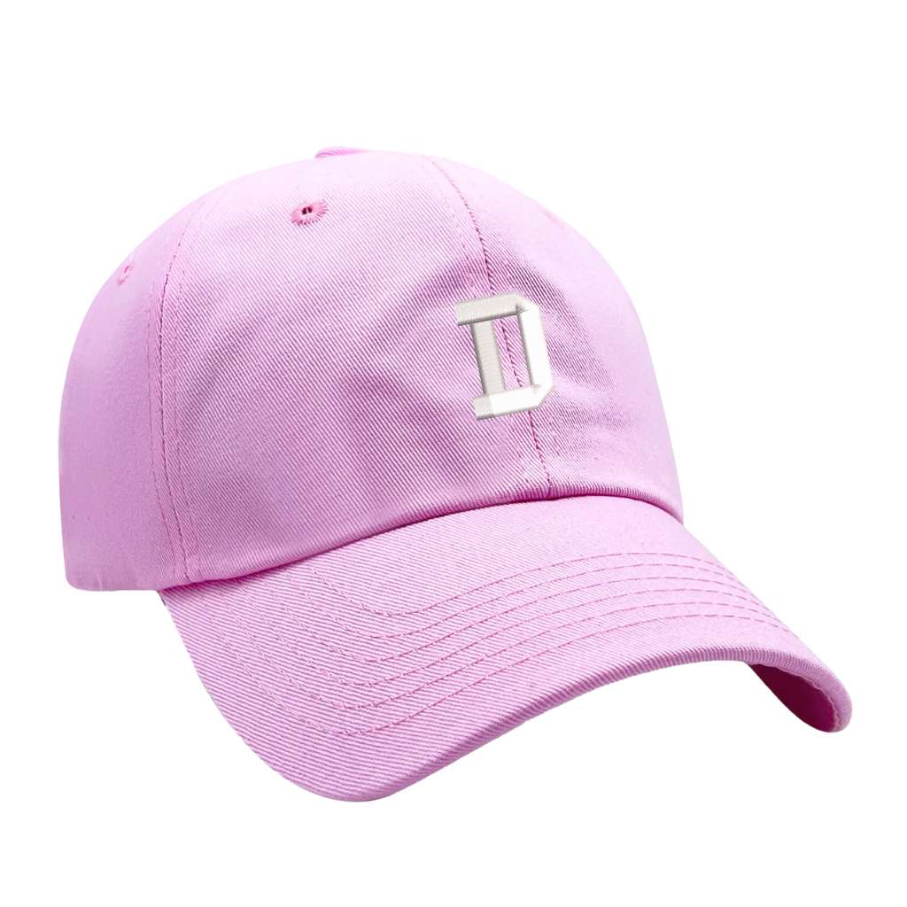 Custom 3D Puff Baseball Cap with Embroidered Letter Initials