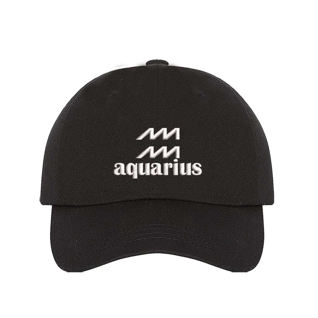 Aquarius Symbol - Embroidered Baseball Hat