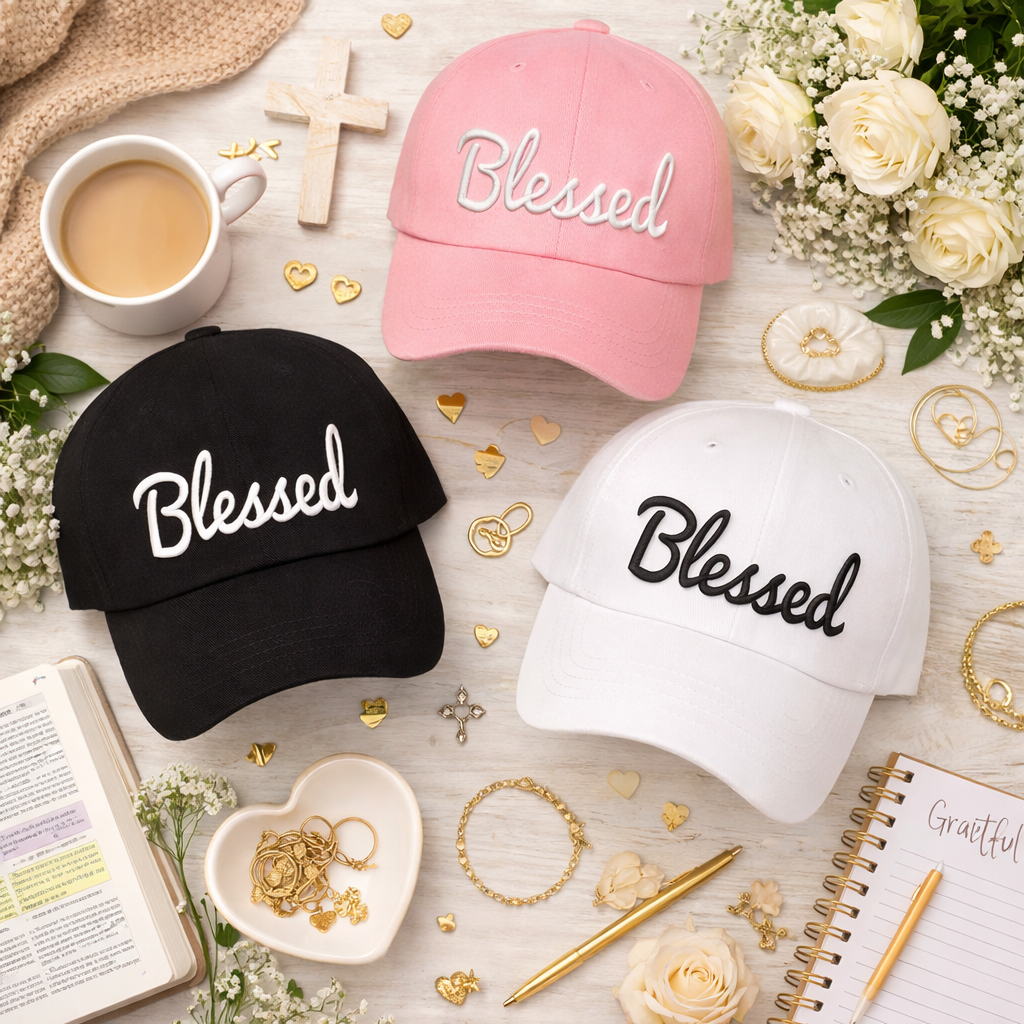 Three embroidered &