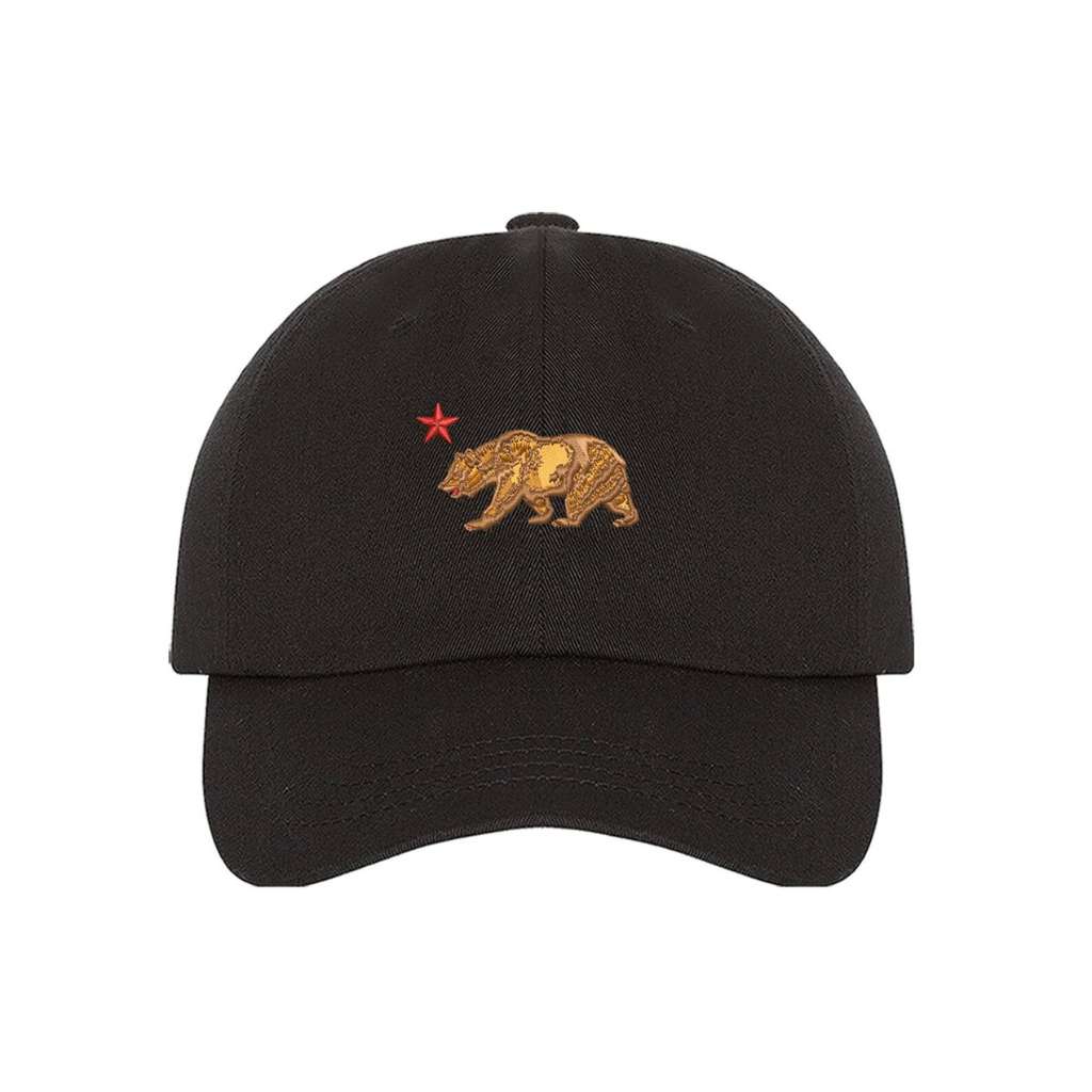 Black Cali Bear Baseball cap