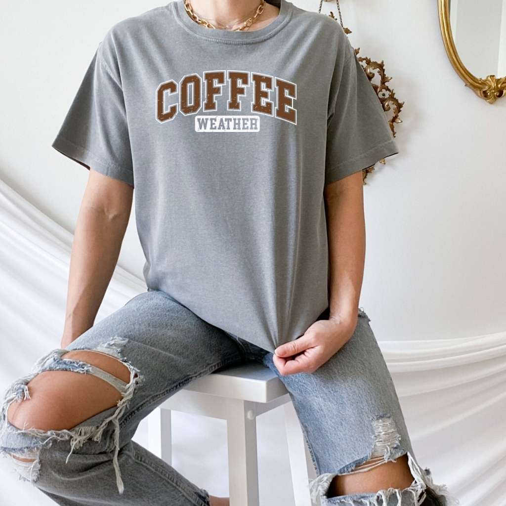Coffee Weather Tee | Cozy Fall-Inspired Shirt for Coffee Lovers