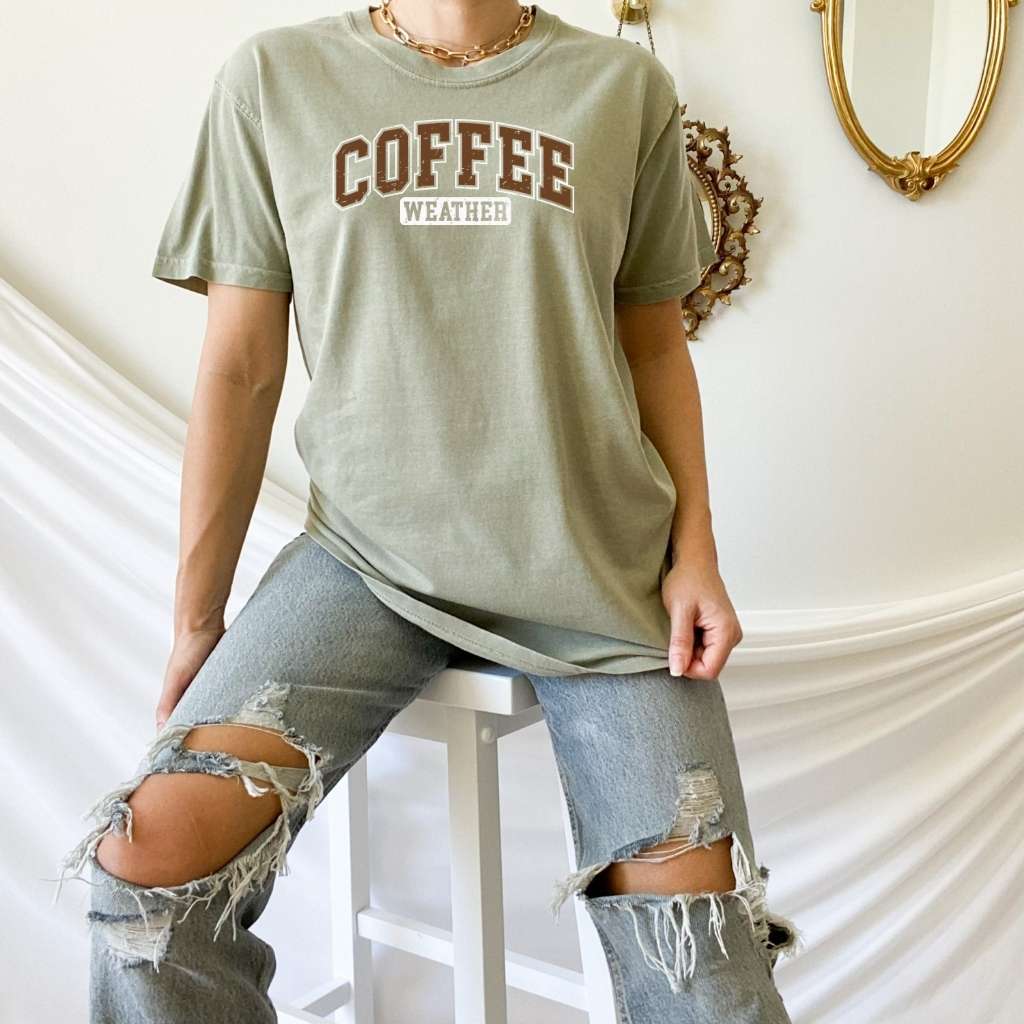 Coffee Weather Tee | Cozy Fall-Inspired Shirt for Coffee Lovers