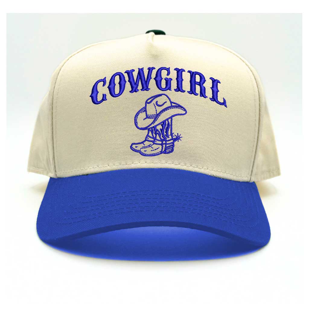 Cowgirl Boots Baseball Hat - 5 Panel Baseball Cap