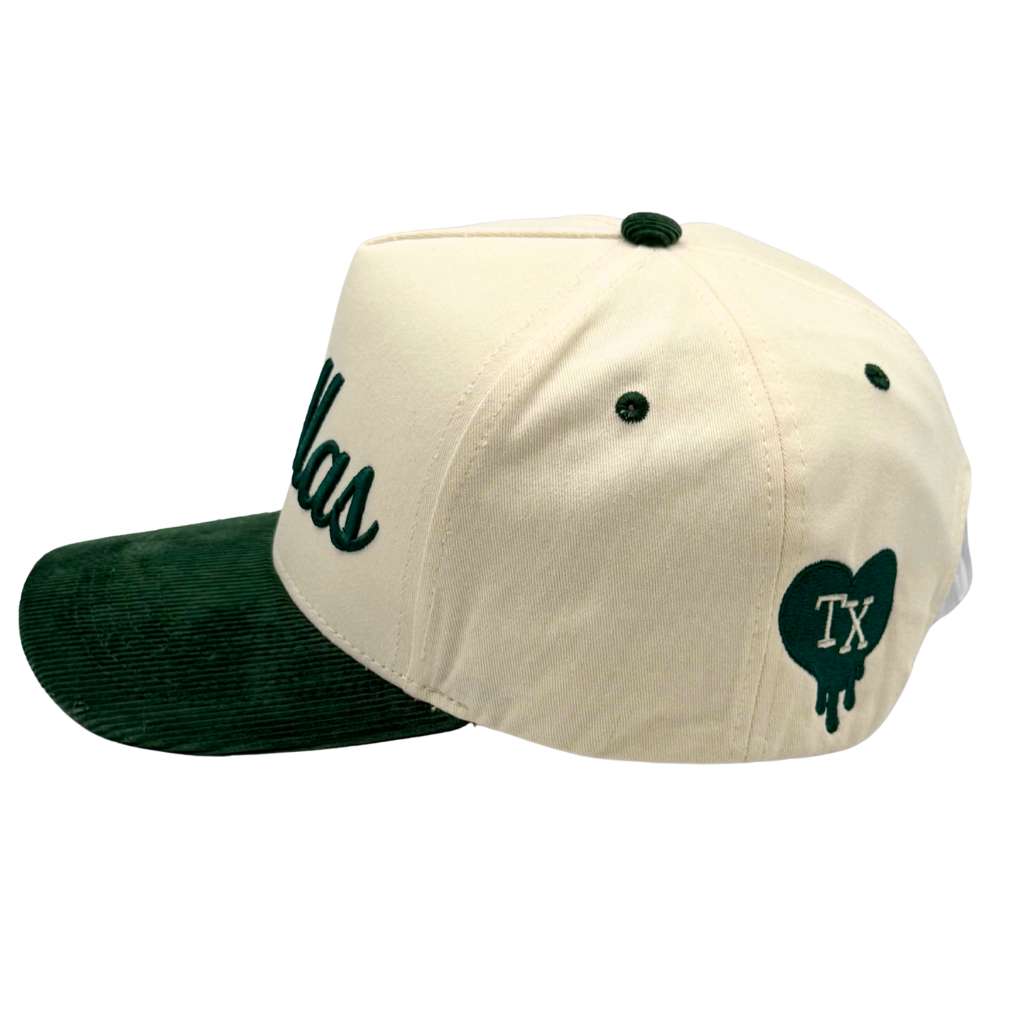 Two-tone cap with &