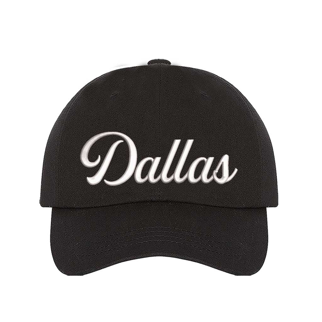 Dallas Embroidered Baseball Hat - Dallas Concert Hat