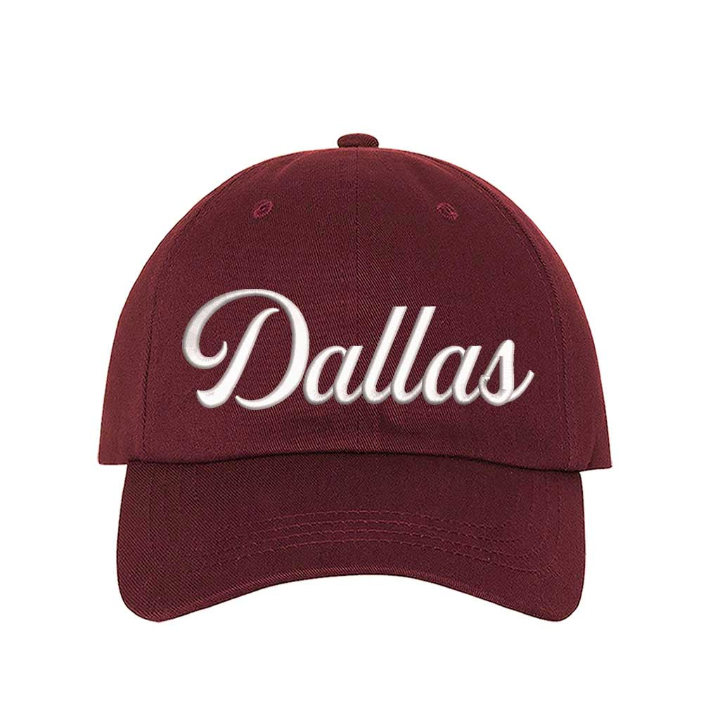 Dallas Embroidered Baseball Hat - Dallas Concert Hat
