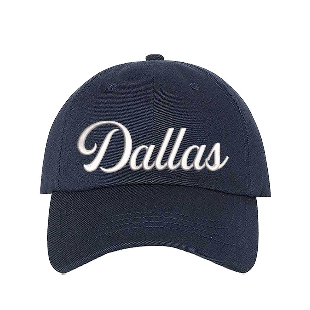 Dallas Embroidered Baseball Hat - Dallas Concert Hat