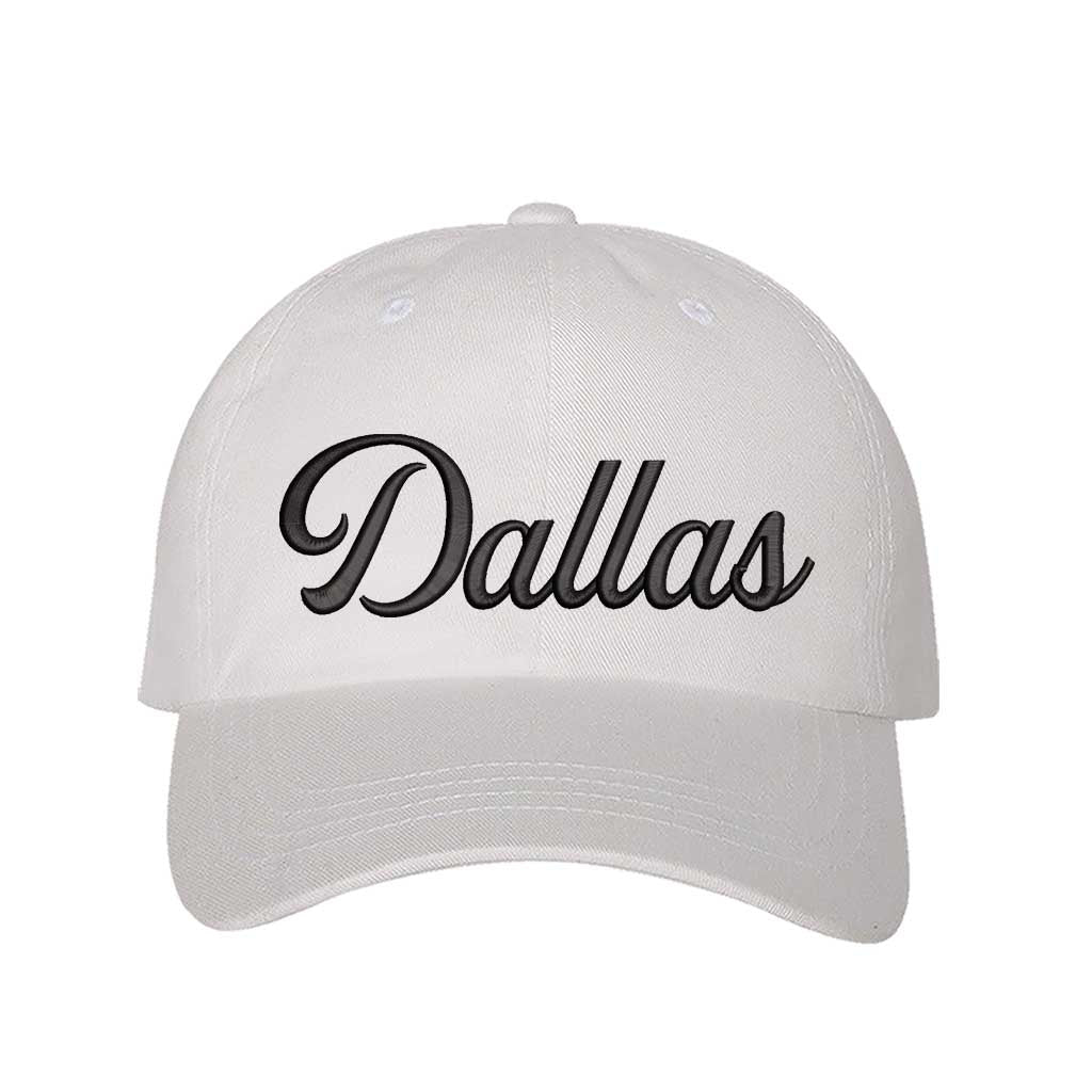 Dallas Embroidered Baseball Hat - Dallas Concert Hat