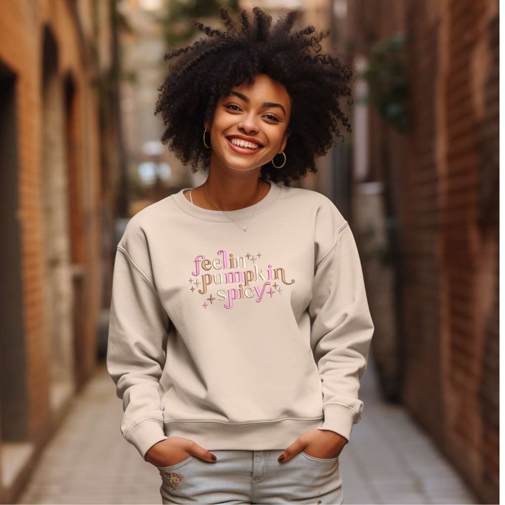 Feeling Pumpkin Spicy Unisex Sweatshirt