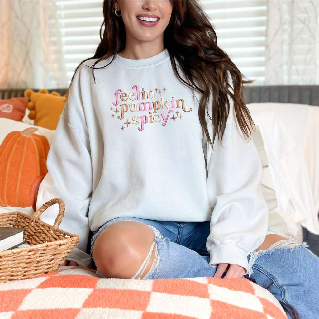 Feeling Pumpkin Spicy Unisex Sweatshirt