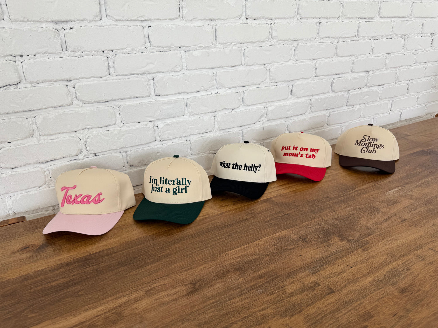 Embroidered Trucker baseball hats
