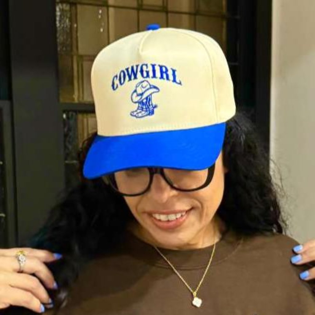 Cowgirl Boots Baseball Hat - 5 Panel Baseball Cap