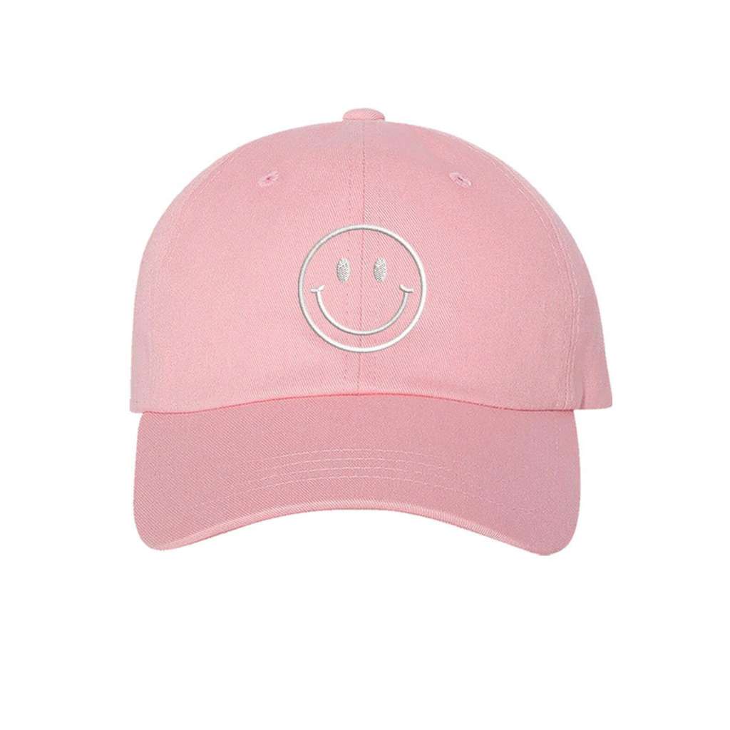 Happy Face Light Pink baseball cap- DSY Lifestyle