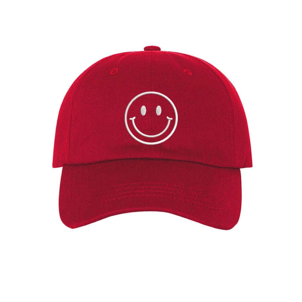 Happy Face Red baseball cap- DSY Lifestyle