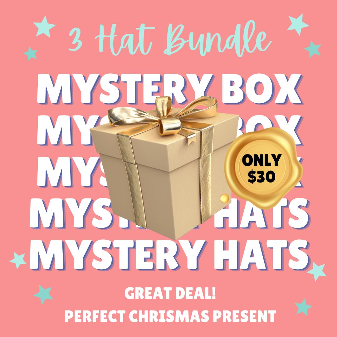 Hat Lovers Mystery Bundle Box – 3 Hats for $30