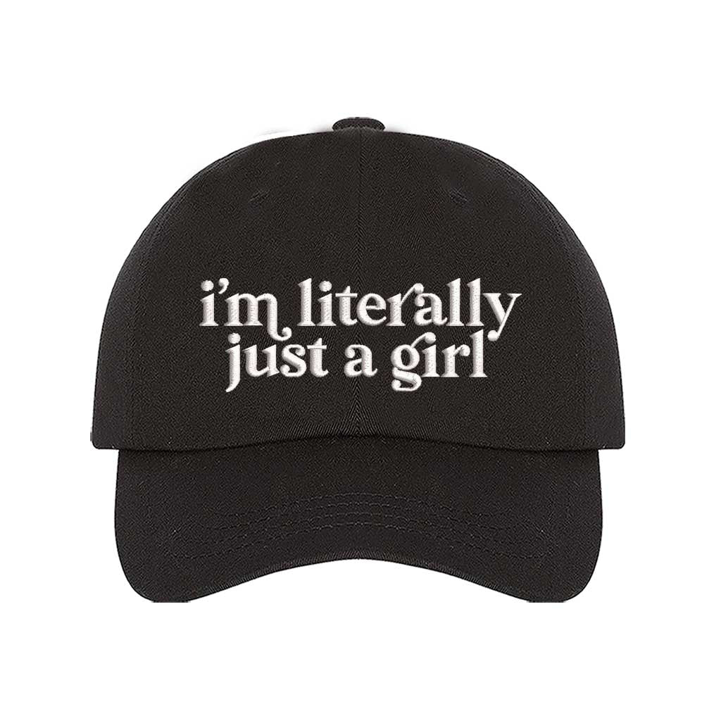Black Bold, embroidered hat for the unapologetic girl who knows being herself is enough – DSY Lifestyle.