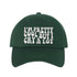 Forest Green baseball hat embroidered with the phrase im pretty cool but I cry alot-DSY Lifestyle