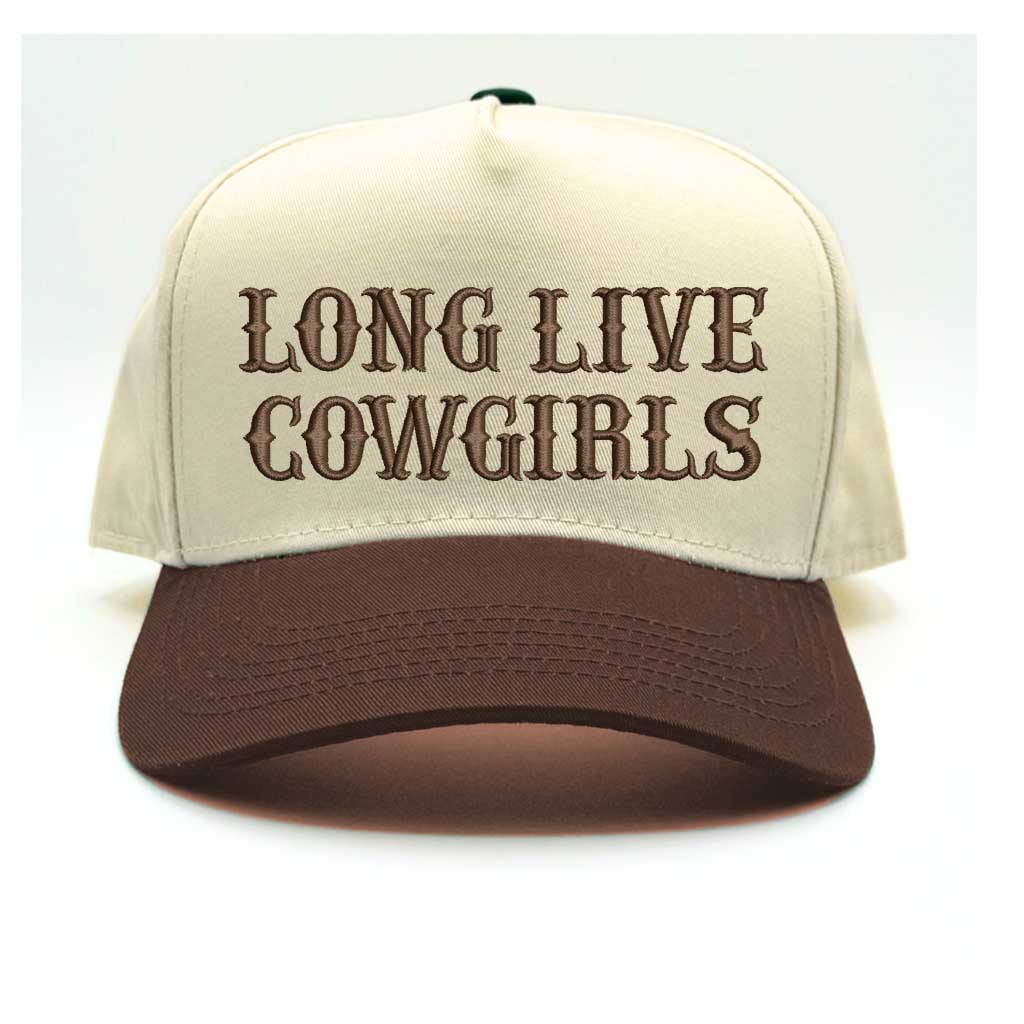 Long Live Cowgirls Embroidered Baseball Hat