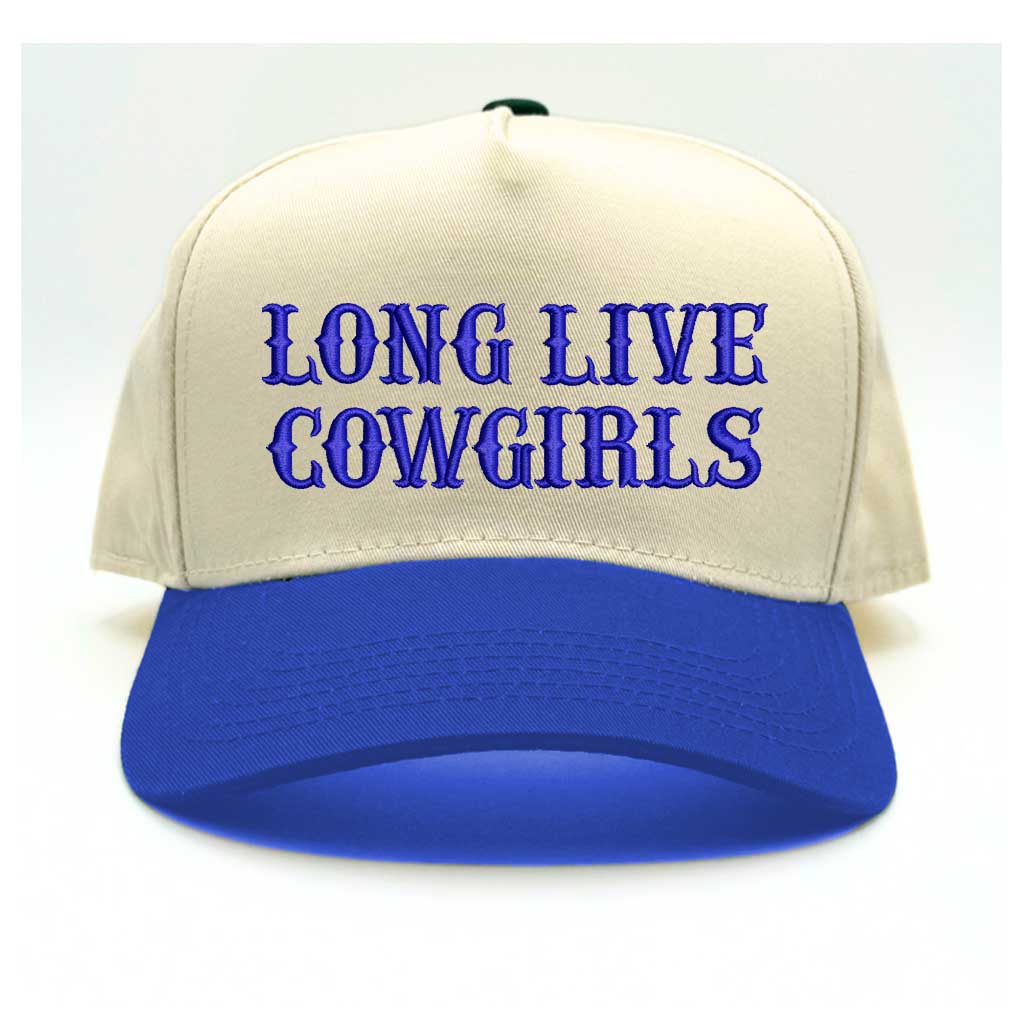 Long Live Cowgirls Embroidered Baseball Hat