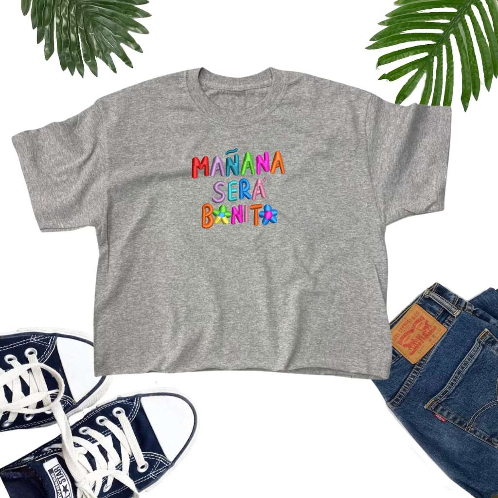 Mañana Sera Bonito Oversized Crop Top