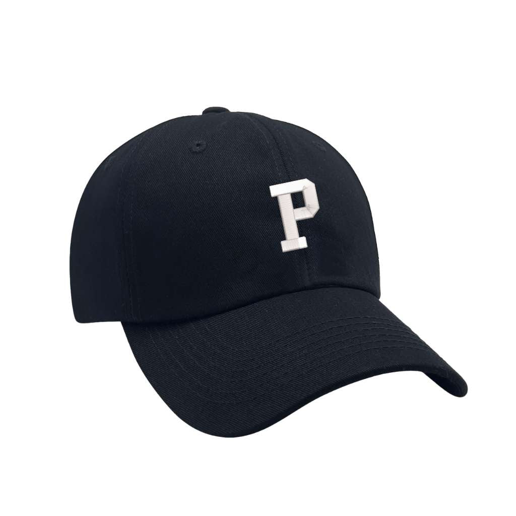 Custom 3D Puff Baseball Cap with Embroidered Letter Initials