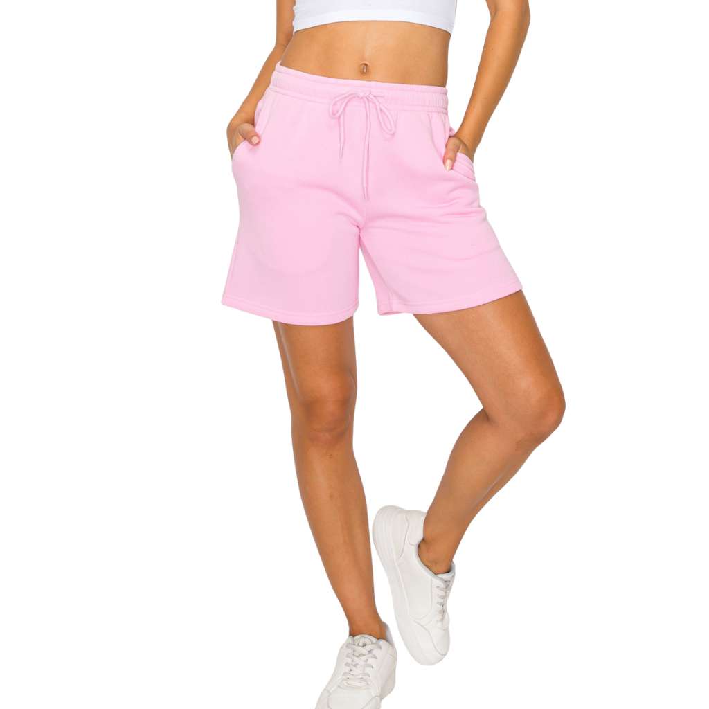 Pink Sweat shorts for women - DSY Lifestyle