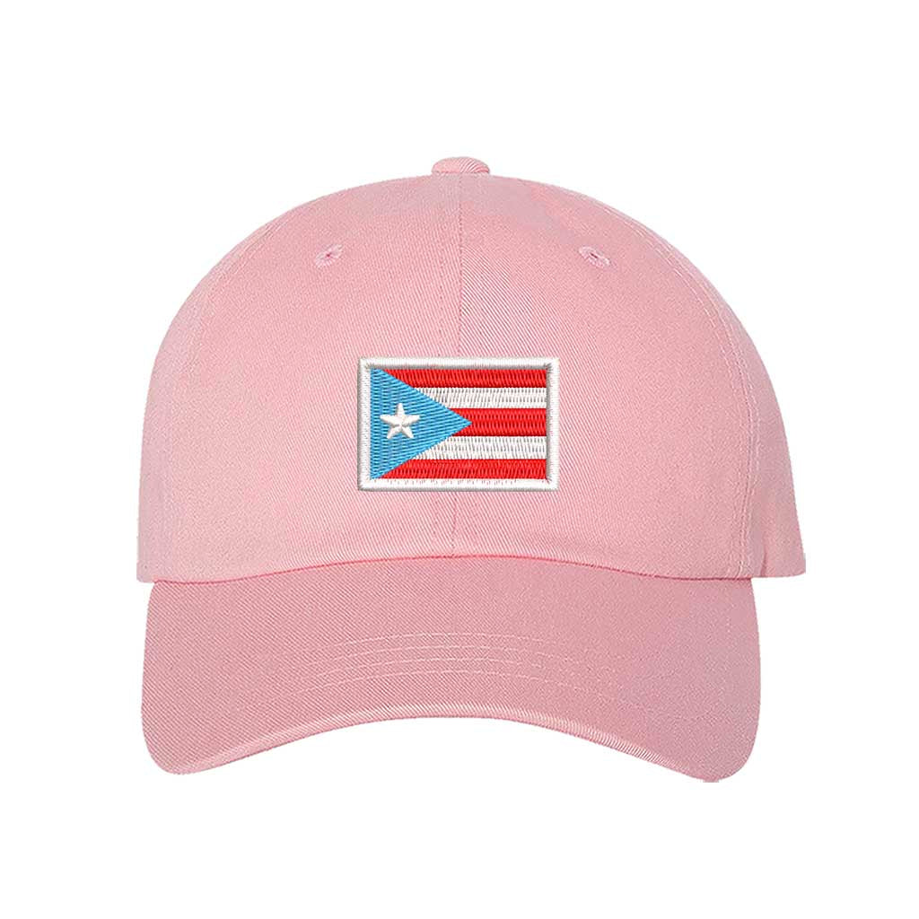 Puerto Rico Flag Hat – Light Blue Flag PR Baseball Cap