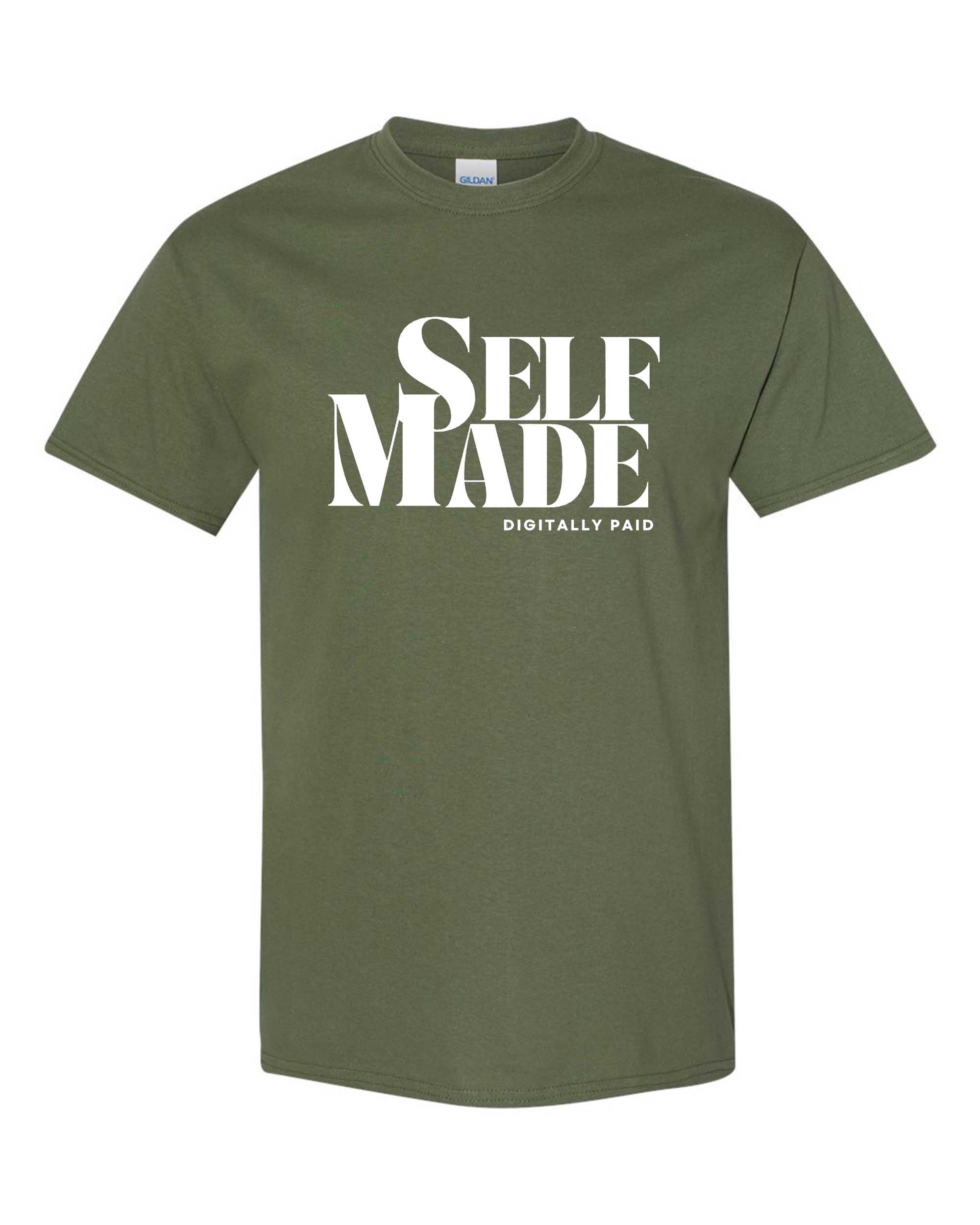 Self-Made Digitally Paid Unisex Tee