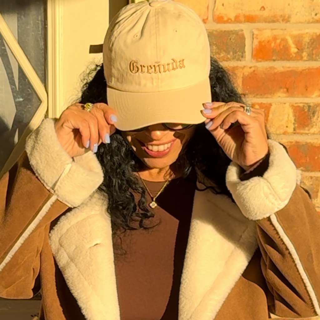 Stone baseball hat embroidered with the word greñuda-DSY Lifestyle