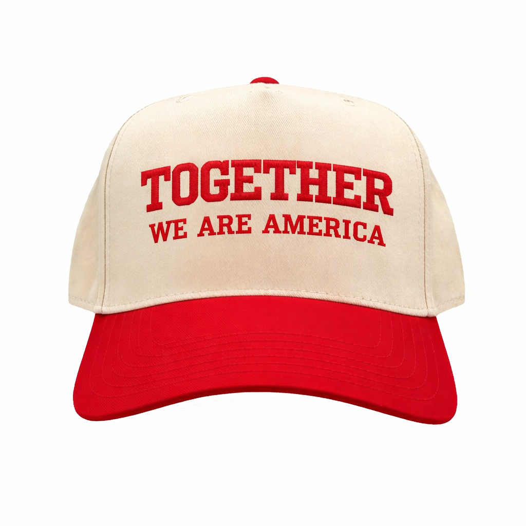 Together We Are America Hat – Unity & Latina Pride Embroidered Baseball Cap