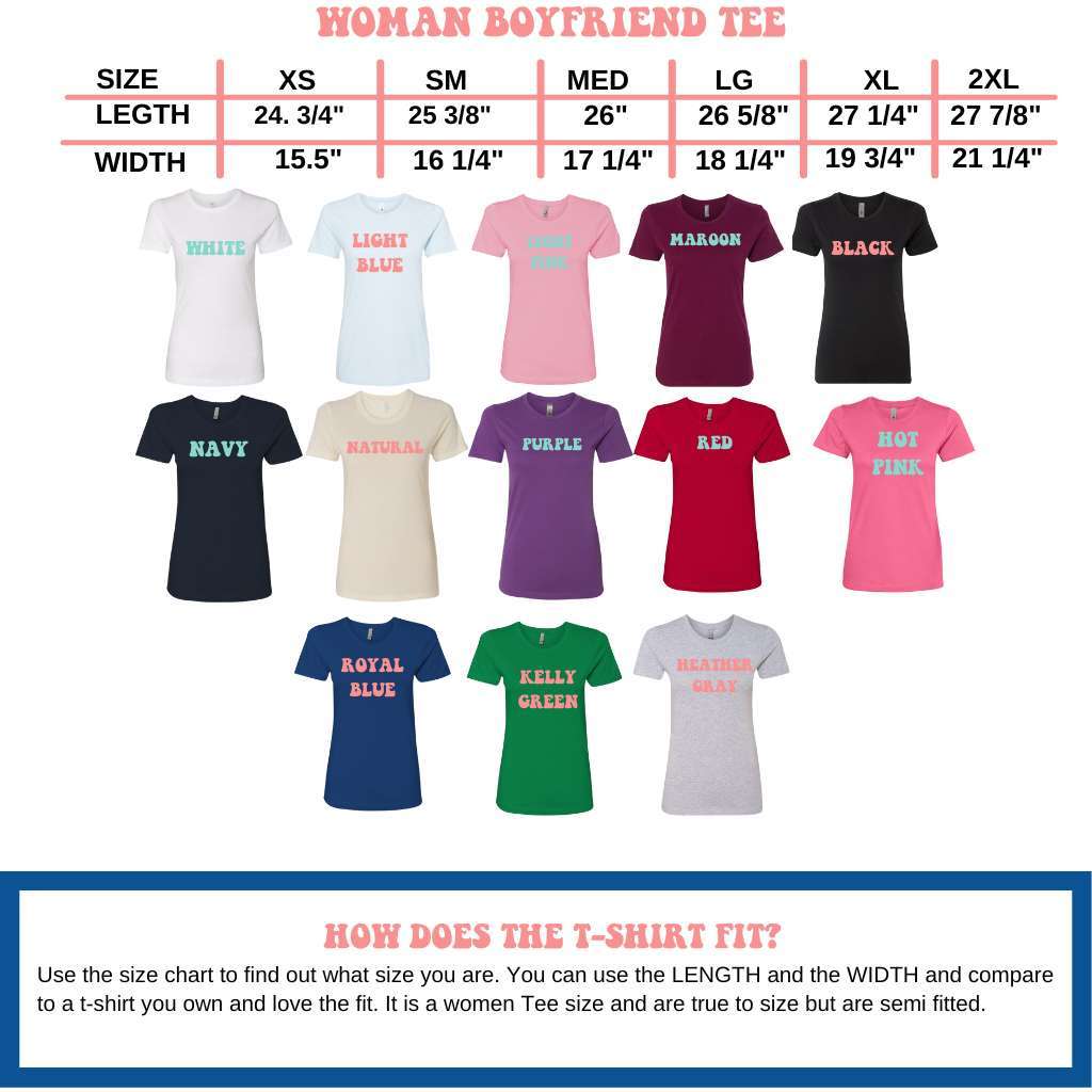 Women Boyfriend Tee - Classic Women&