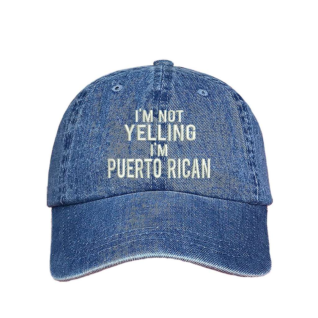 Light Denim stylish baseball hat with I&