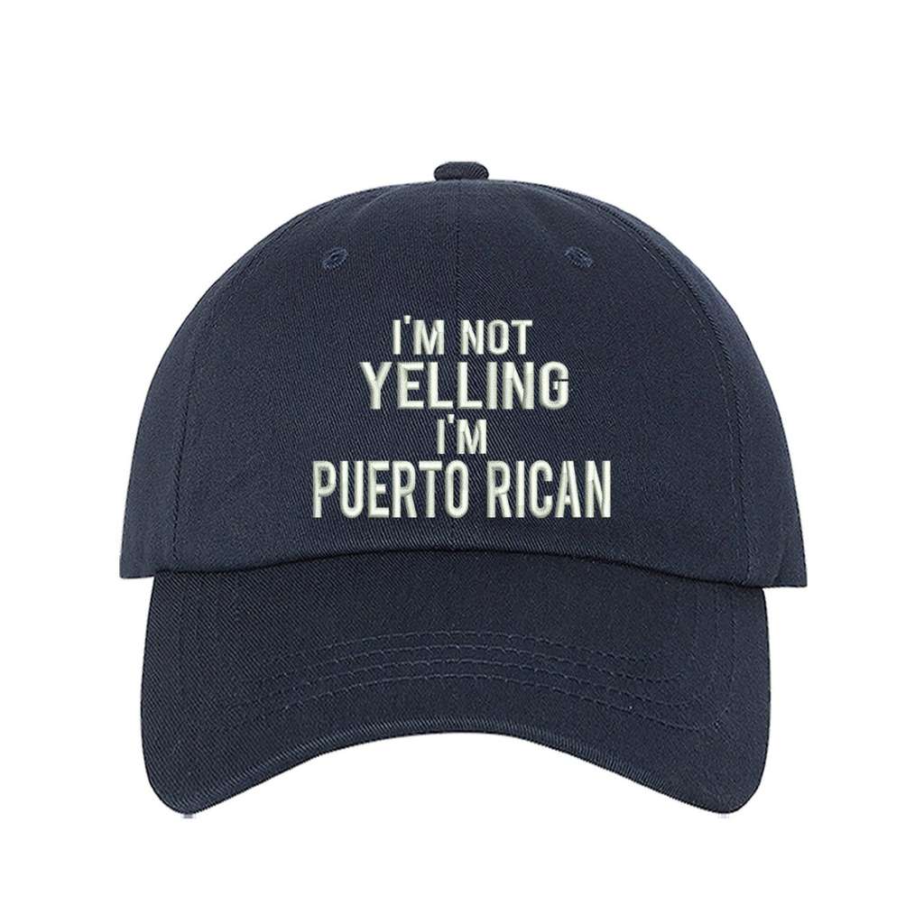 Navy Blue stylish baseball hat with I&