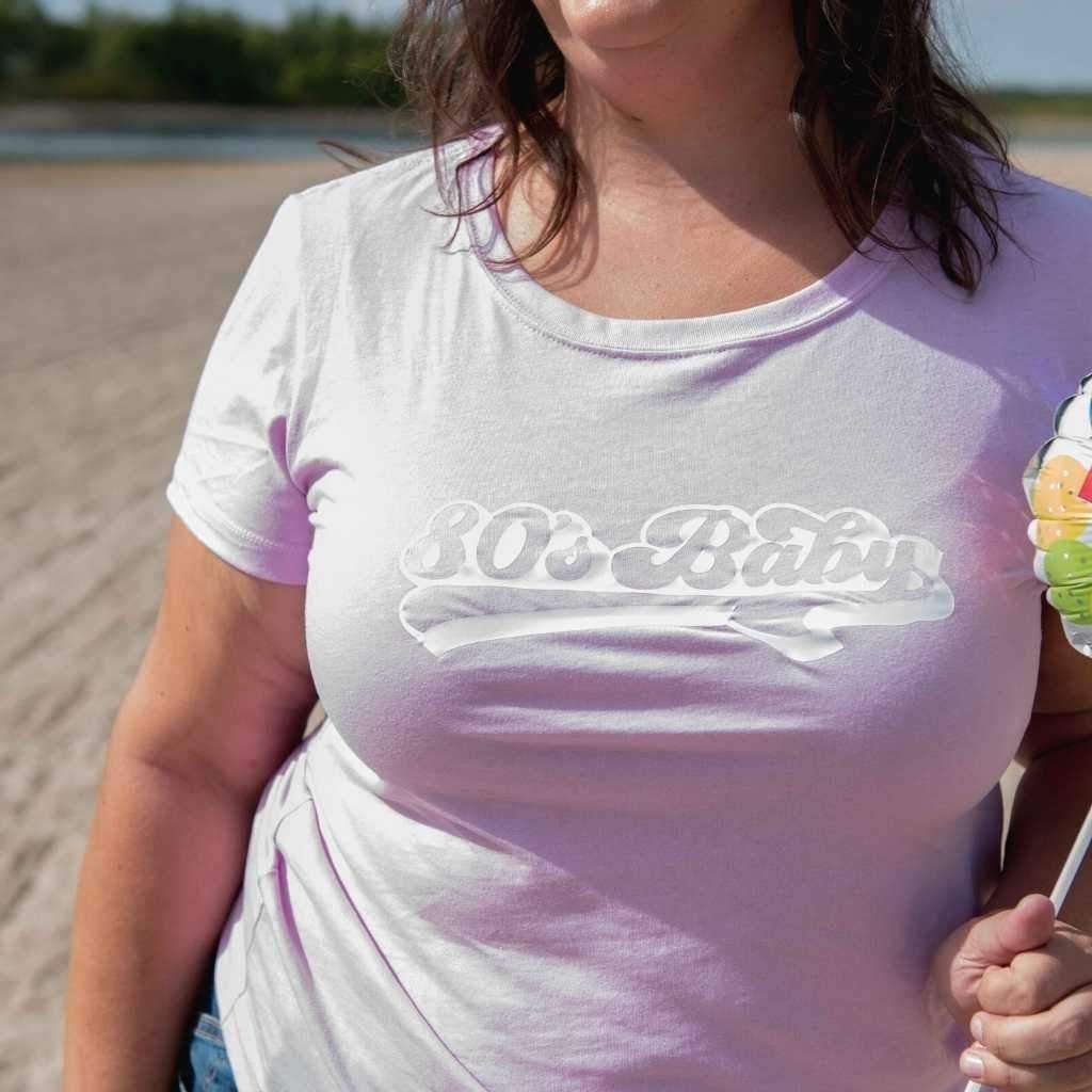 Lilac Unisex T-shirt with 80&