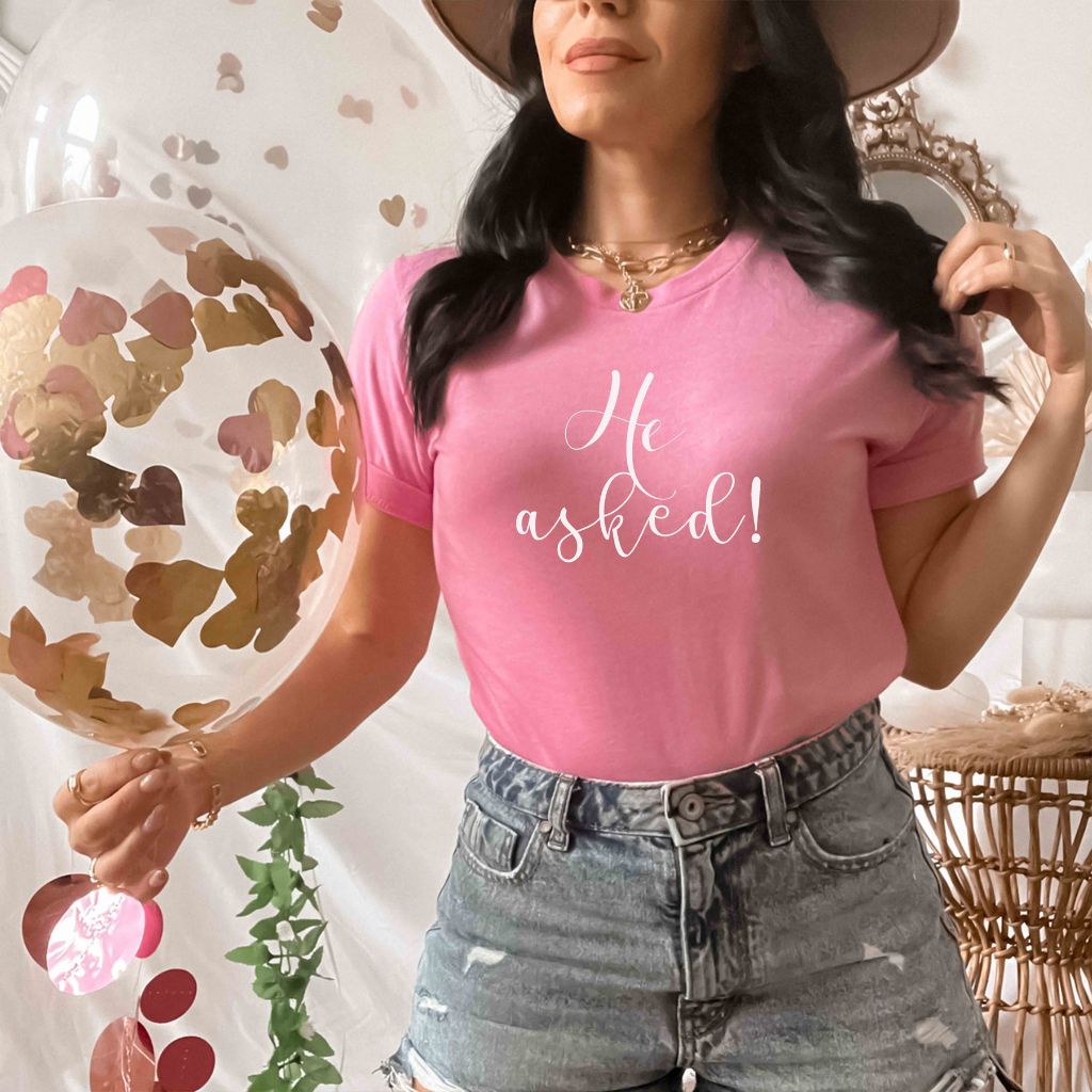 He Asked! Oversized T-shirt