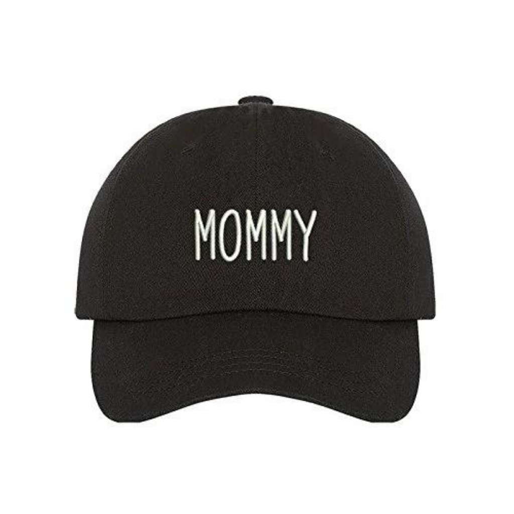 Black baseball hat with MOMMY embroidered in white - DSY Lifestyle