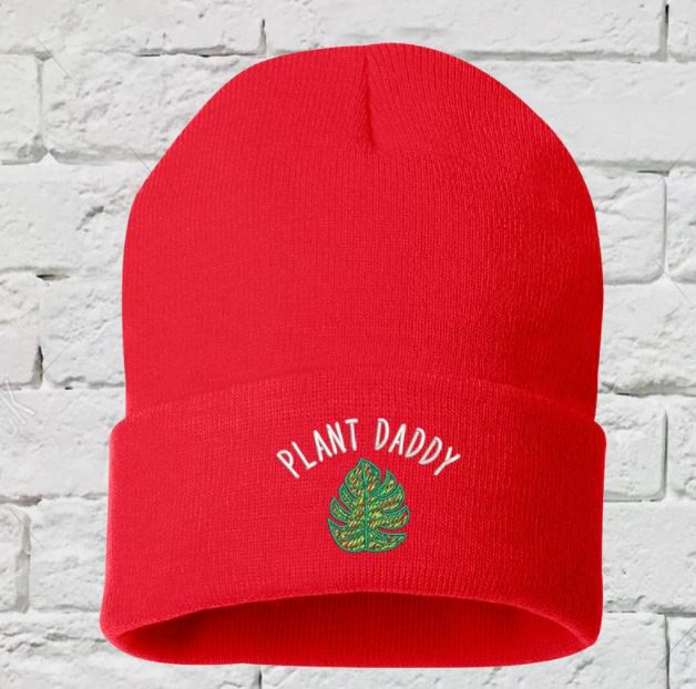 Plant Daddy Cuffed Beanie