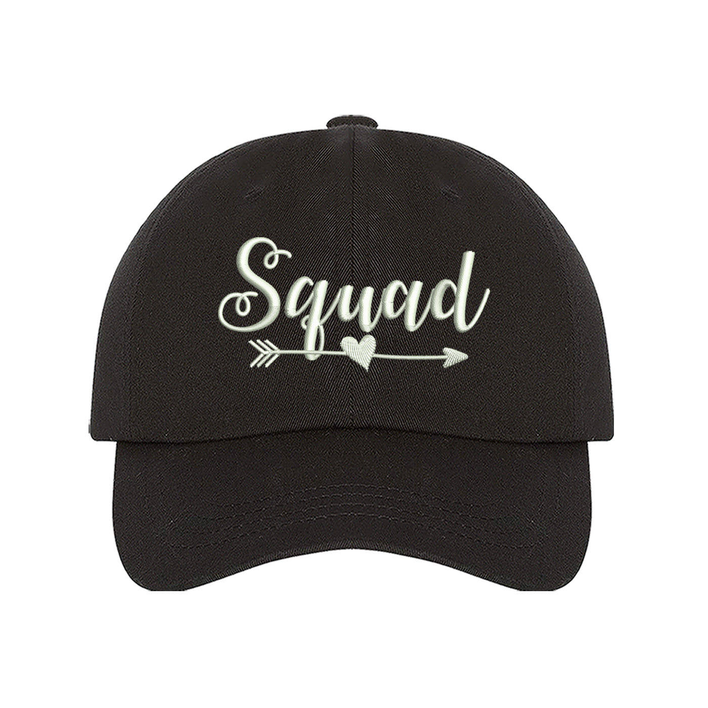 Bride and Squad Dad Hat Set, Embroidered Bride and Squad Dad Hats, Baseball Hat, Bridal Hats, Bride Hats, Bachelorette Hats, Embroidered Hat, Custom Embroidery, DSY Lifestyle Hat, Black Dad Hat, Made in LA