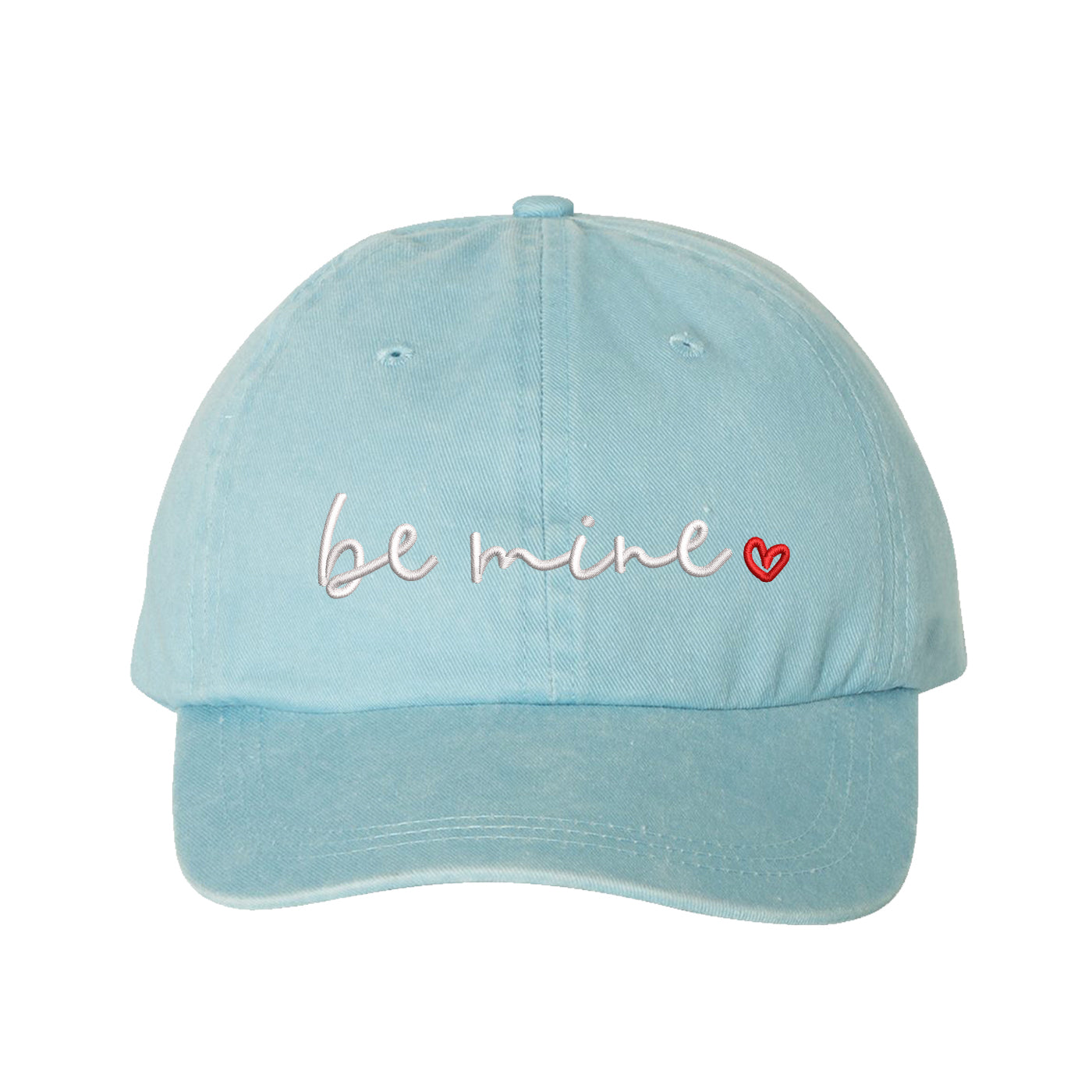 Be Mine Washed Unisex Baseball Hat