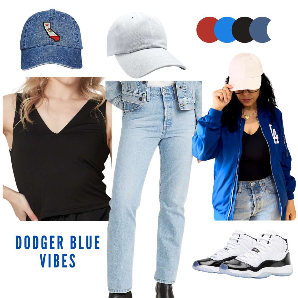 Dodger Blue Vibes OOTD