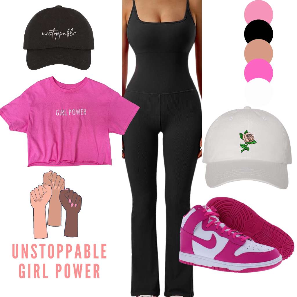 Unstoppable Girl Power Chic OOTD