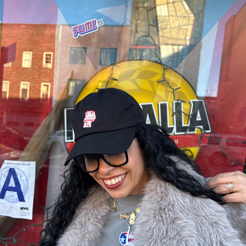 Puerto Rico Camera Embroidered Baseball Hat -DTmF Baseball Cap