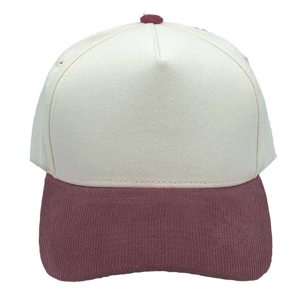 5-Panel Corduroy Bill Hat – Retro Streetwear Cap | Adjustable Unisex Fashion Hat