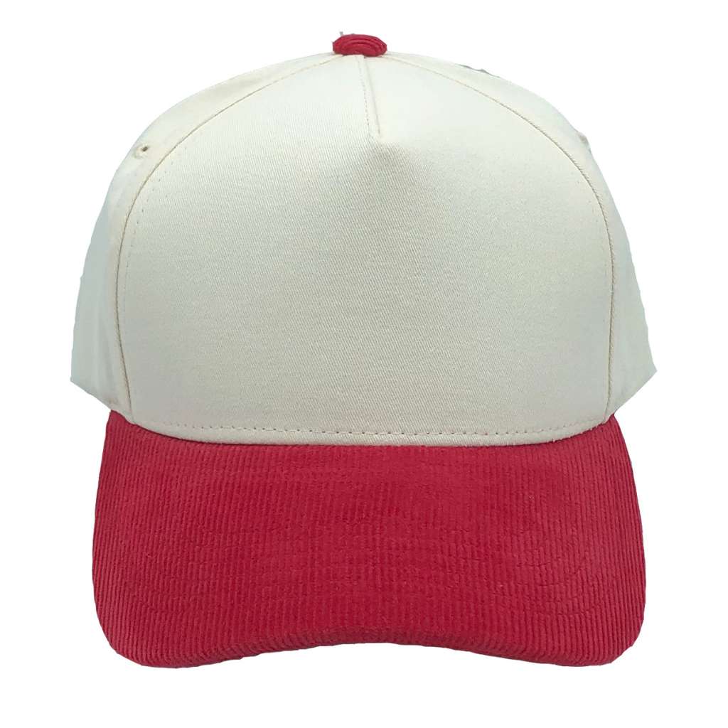 5-Panel Corduroy Bill Hat – Retro Streetwear Cap | Adjustable Unisex Fashion Hat