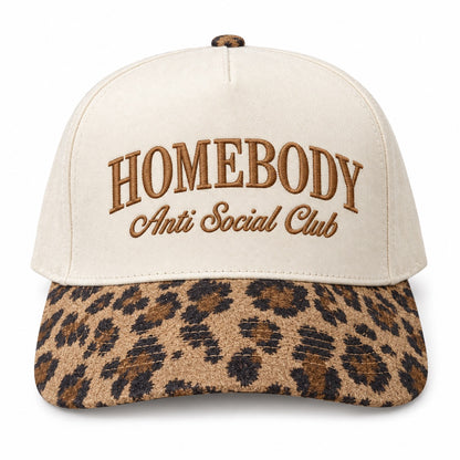 Leopard Brim Trucker Hat