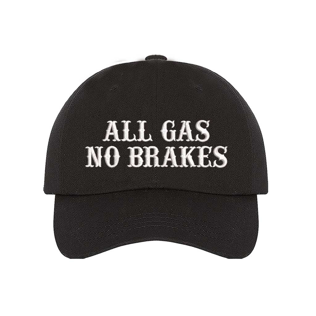 Black Bold, embroidered hat with a message of fearless momentum, perfect for the go-getters – DSY Lifestyle.