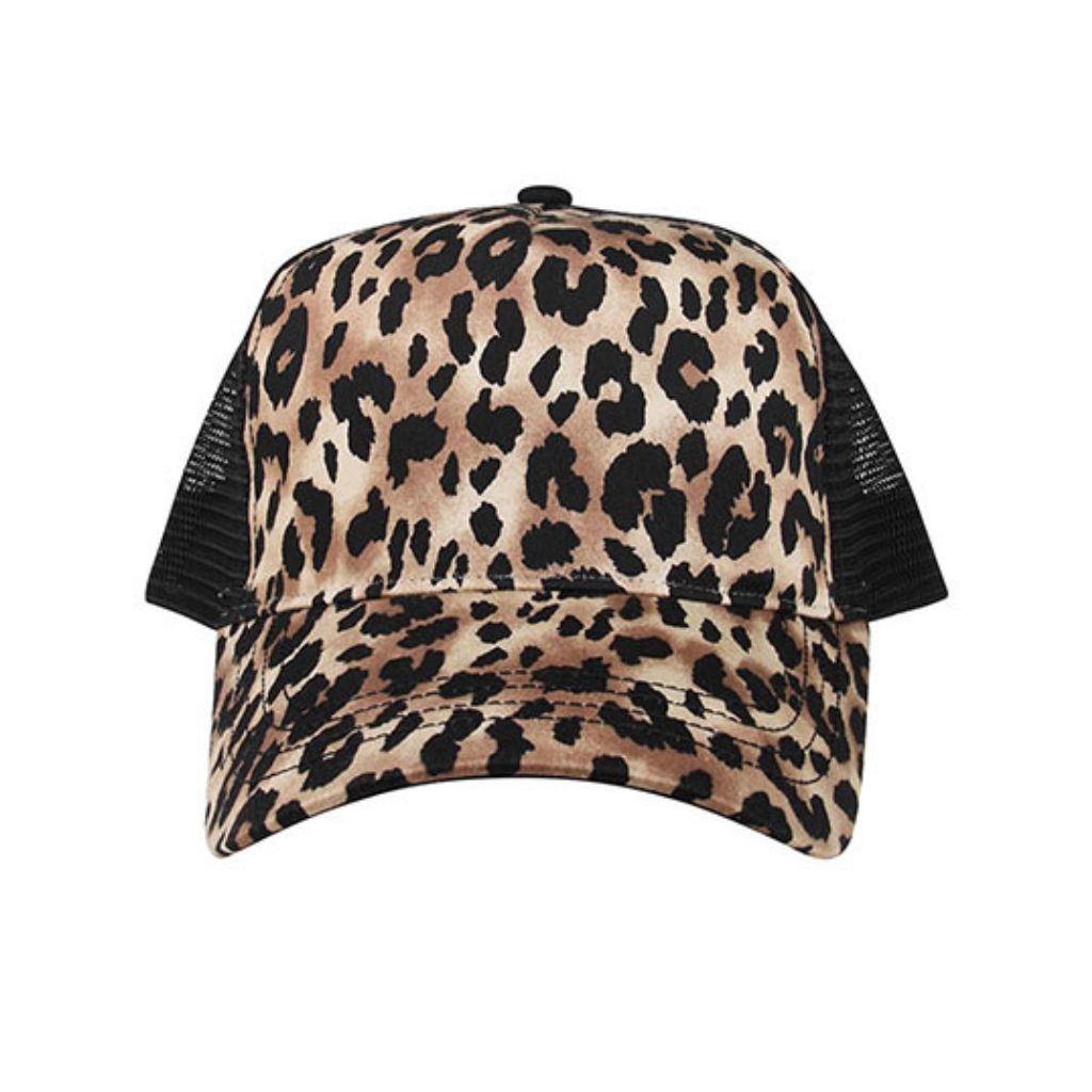 Leopard Print Trucker Hats: Bold &amp; Trendy Fashion Accessory