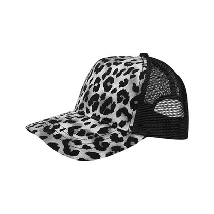 Leopard Print Trucker Hats: Bold &amp; Trendy Fashion Accessory