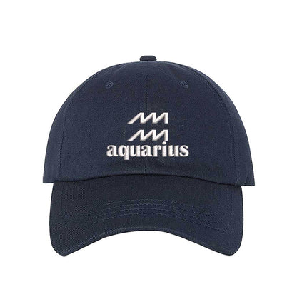 Aquarius Symbol - Embroidered Baseball Hat