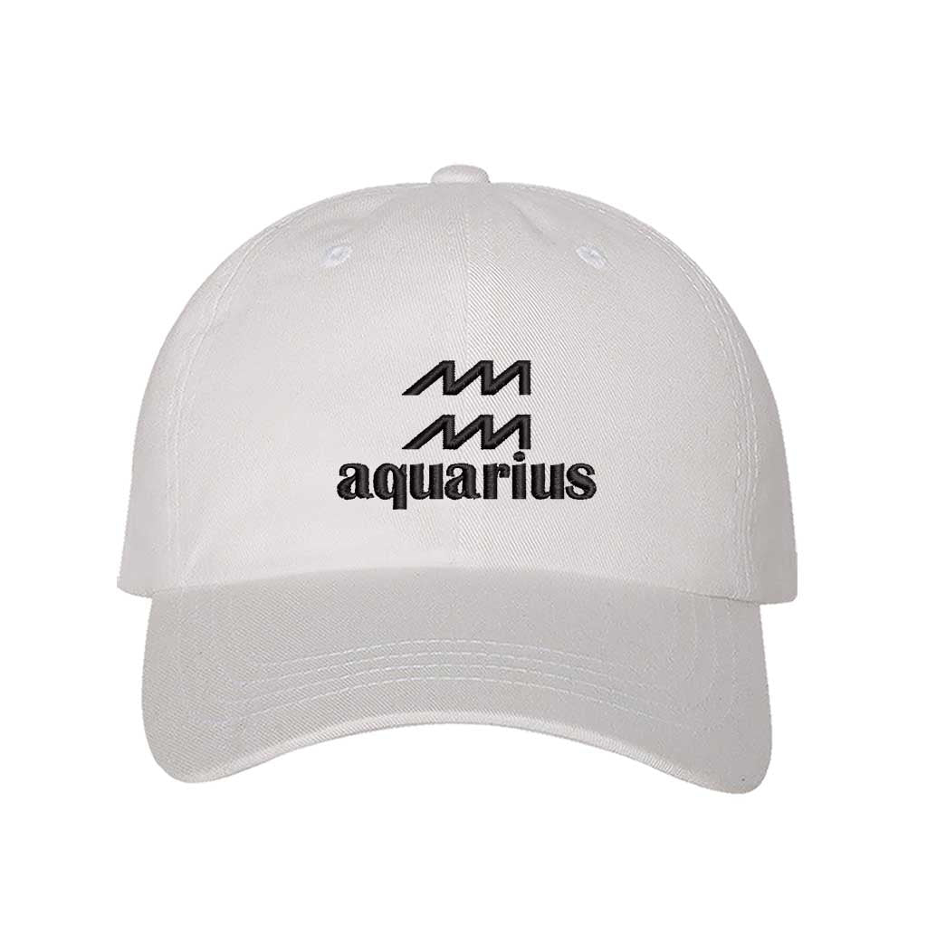 Aquarius Symbol - Embroidered Baseball Hat